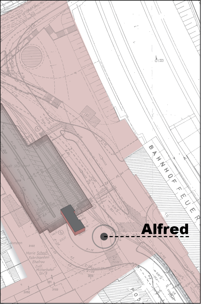 Alfred-Wiener-Platz in Stuttgart-Feuerbach